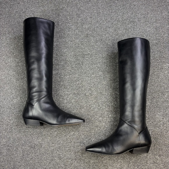 Banana Republic Shoes - Banana Republic Italian Leather Tall Knee High Boots Black Women's Size 7